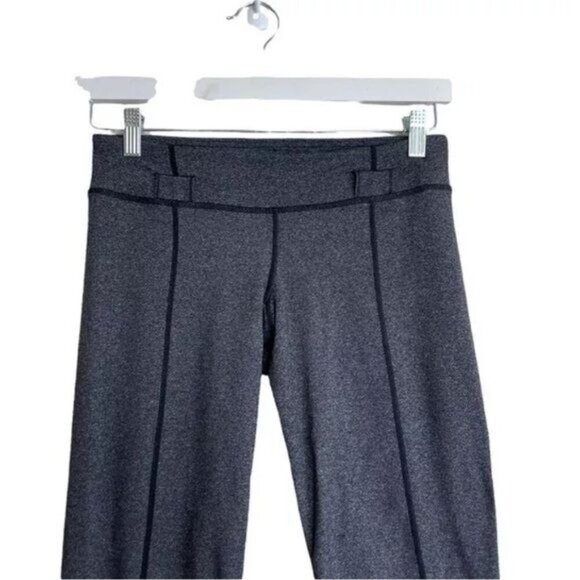 Lululemon Belt It Out Crop Pants Gray Size 6 - Picture 4 of 11